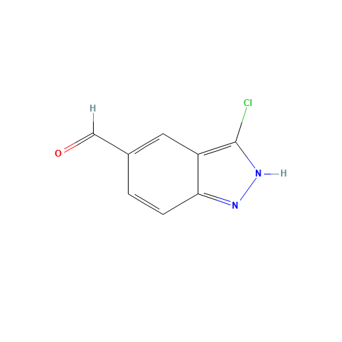 3-chloro-2H-indazole-5-carbaldehyde (CAS: 1086391-03-8) - Related Chemical Product