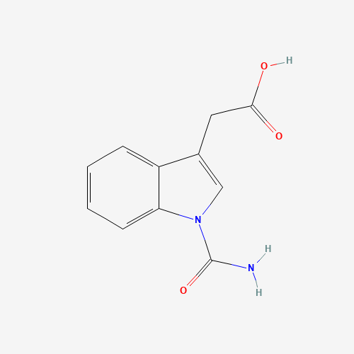 2-(1-carbamoylindol-3-yl)acetic acid (CAS: 1386456-48-9) - Related Chemical Product