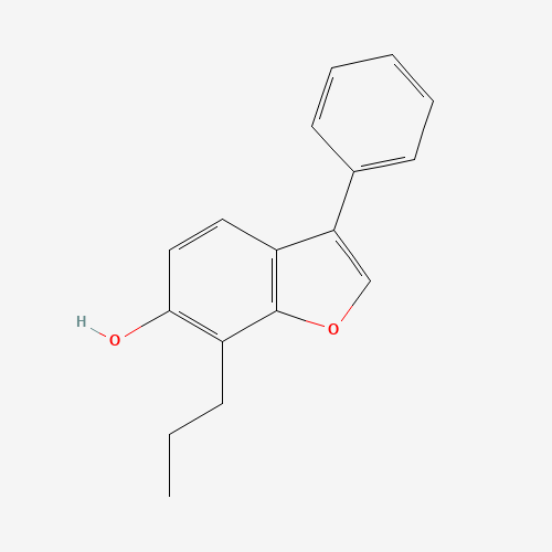 3-phenyl-7-propyl-1-benzofuran-6-ol (CAS: 194608-91-8) - Related Chemical Product