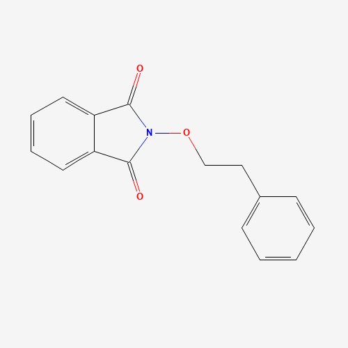 2-(2-phenylethoxy)isoindole-1,3-dione (CAS: 92856-14-9) - Chemical Structure and Molecular Formula 