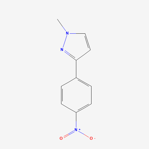 1-methyl-3-(4-nitrophenyl)pyrazole (CAS: 73387-59-4) - Related Chemical Product