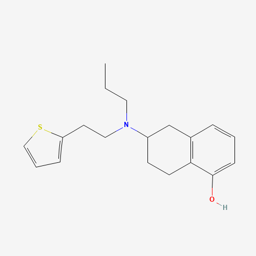 6-[propyl(2-thiophen-2-ylethyl)amino]-5,6,7,8-tetrahydronaphthalen-1-ol (CAS: 92206-54-7) - Related Chemical Product