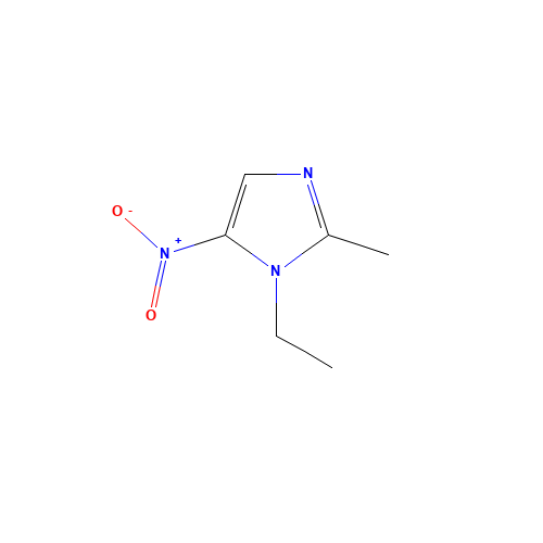 1-ethyl-2-methyl-5-nitroimidazole (CAS: 41147-78-8) - Related Chemical Product