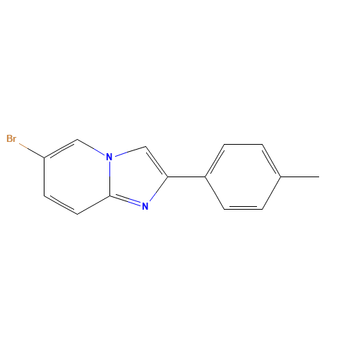 6-bromo-2-(4-methylphenyl)imidazo[1,2-a]pyridine (CAS: 858516-70-8) - Related Chemical Product