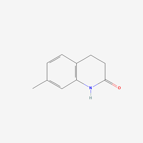 7-methyl-3,4-dihydro-1H-quinolin-2-one (CAS: 19352-59-1) - Chemical Structure and Molecular Formula 