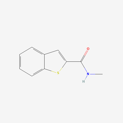 N-methyl-1-benzothiophene-2-carboxamide (CAS: 335032-44-5) - Chemical Structure and Molecular Formula 