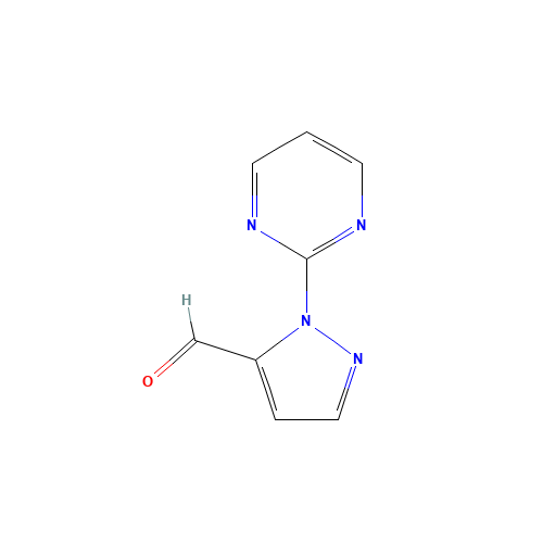 2-pyrimidin-2-ylpyrazole-3-carbaldehyde (CAS: 1269293-84-6) - Related Chemical Product