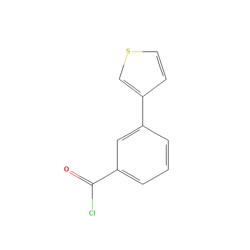3-thiophen-3-ylbenzoyl chloride (CAS: 886851-34-9) - Related Chemical Product