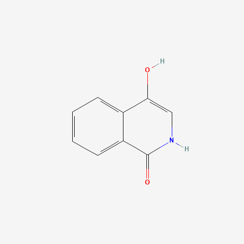 4-hydroxy-2H-isoquinolin-1-one (CAS: 30081-72-2) - Chemical Structure and Molecular Formula 