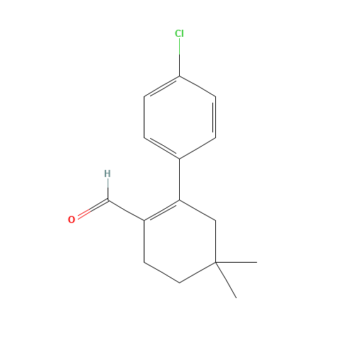 2-(4-chlorophenyl)-4,4-dimethylcyclohexene-1-carbaldehyde (CAS: 1228837-05-5) - Related Chemical Product
