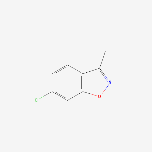 6-chloro-3-methyl-1,2-benzoxazole (CAS: 66033-73-6) - Chemical Structure and Molecular Formula 