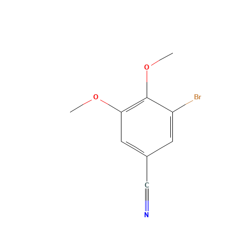 3-bromo-4,5-dimethoxybenzonitrile (CAS: 781654-31-7) - Related Chemical Product