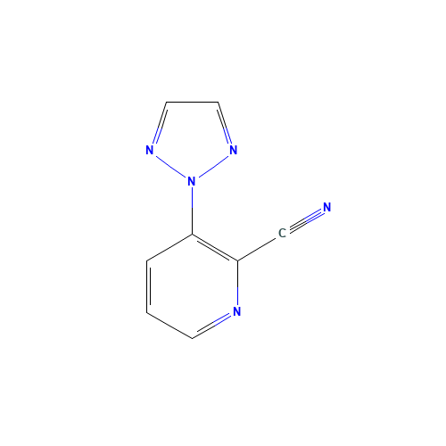 3-(triazol-2-yl)pyridine-2-carbonitrile (CAS: 1252907-84-8) - Related Chemical Product