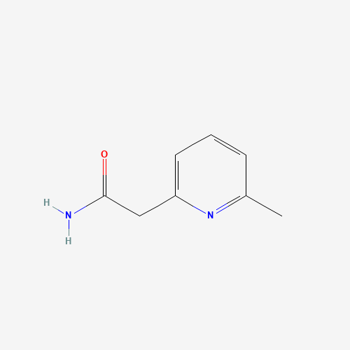 2-(6-methylpyridin-2-yl)acetamide (CAS: 51444-35-0) - Chemical Structure and Molecular Formula 