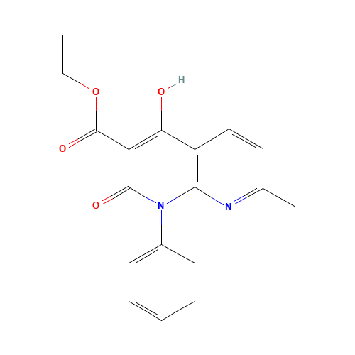 ethyl 4-hydroxy-7-methyl-2-oxo-1-phenyl-1,8-naphthyridine-3-carboxylate (CAS: 1253791-02-4) - Related Chemical Product