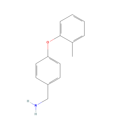 [4-(2-methylphenoxy)phenyl]methanamine (CAS: 856437-71-3) - Related Chemical Product