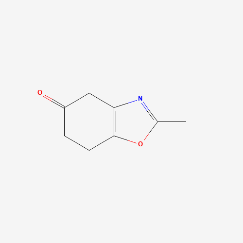 2-methyl-6,7-dihydro-4H-1,3-benzoxazol-5-one (CAS: 1196147-31-5) - Chemical Structure and Molecular Formula 