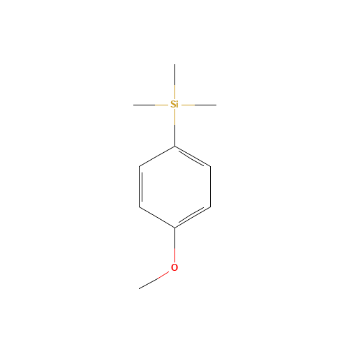 (4-methoxyphenyl)-trimethylsilane (CAS: 877-68-9) - Related Chemical Product