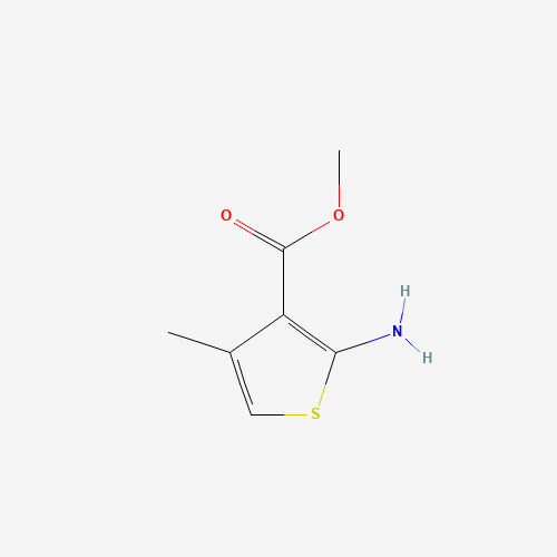 methyl 2-amino-4-methylthiophene-3-carboxylate (CAS: 4651-98-3) - Chemical Structure and Molecular Formula 