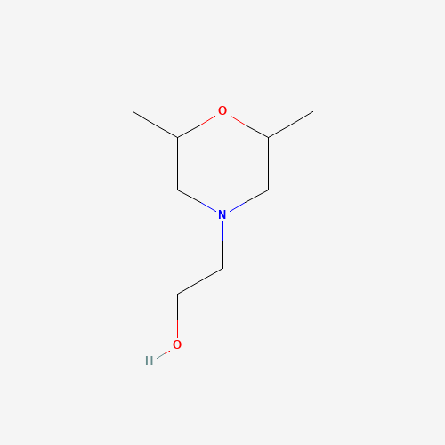 2-(2,6-dimethylmorpholin-4-yl)ethanol (CAS: 73813-49-7) - Chemical Structure and Molecular Formula 