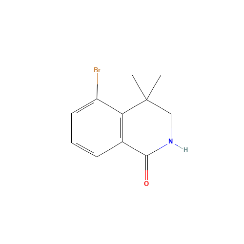 5-bromo-4,4-dimethyl-2,3-dihydroisoquinolin-1-one (CAS: 1430563-79-3) - Related Chemical Product