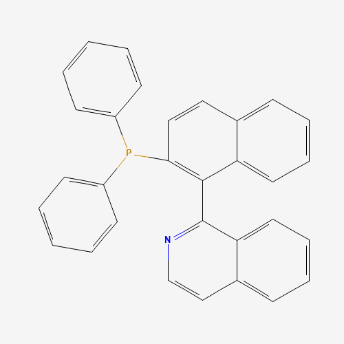 (1-isoquinolin-1-ylnaphthalen-2-yl)-diphenylphosphane (CAS: 149341-34-4) - Related Chemical Product