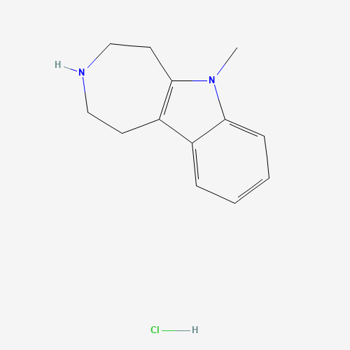 6-methyl-2,3,4,5-tetrahydro-1H-azepino[4,5-b]indole;hydrochloride (CAS: 15923-78-1) - Related Chemical Product