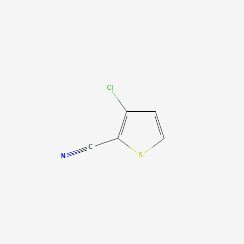 3-chlorothiophene-2-carbonitrile (CAS: 147123-67-9) - Chemical Structure and Molecular Formula 