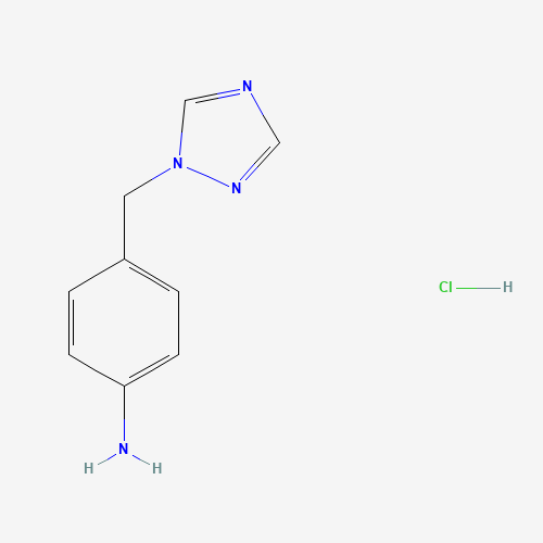 4-(1,2,4-triazol-1-ylmethyl)aniline;hydrochloride (CAS: 144235-64-3) - Related Chemical Product