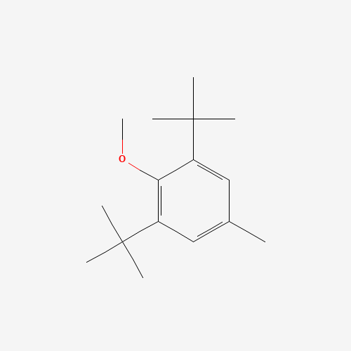 1,3-ditert-butyl-2-methoxy-5-methylbenzene (CAS: 1518-53-2) - Chemical Structure and Molecular Formula 