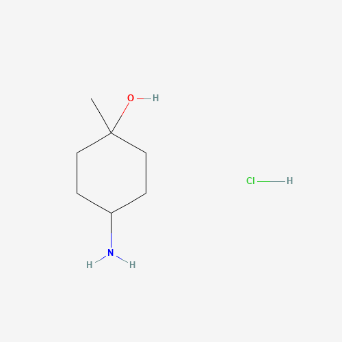 4-amino-1-methylcyclohexan-1-ol;hydrochloride (CAS: 837377-20-5) - Chemical Structure and Molecular Formula 