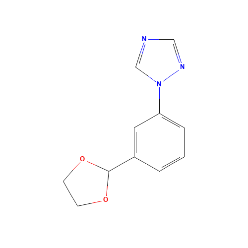 1-[3-(1,3-dioxolan-2-yl)phenyl]-1,2,4-triazole (CAS: 1141669-93-3) - Related Chemical Product