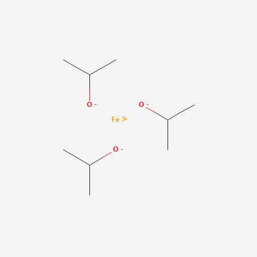 iron(3+);propan-2-olate (CAS: 14995-22-3) - Chemical Structure and Molecular Formula 