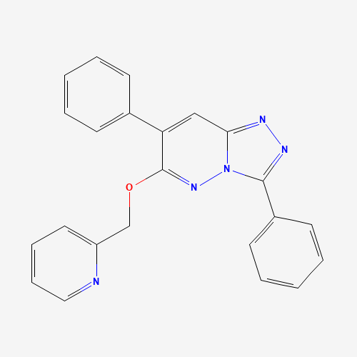 3,7-diphenyl-6-(pyridin-2-ylmethoxy)-[1,2,4]triazolo[4,3-b]pyridazine (CAS: 202929-20-2) - Related Chemical Product