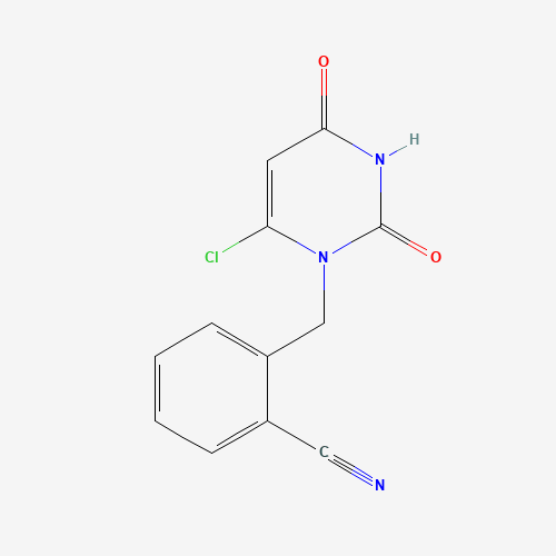 2-[(6-chloro-2,4-dioxopyrimidin-1-yl)methyl]benzonitrile (CAS: 865758-95-8) - Related Chemical Product