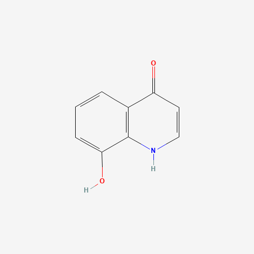 8-hydroxy-1H-quinolin-4-one (CAS: 14959-84-3) - Chemical Structure and Molecular Formula 