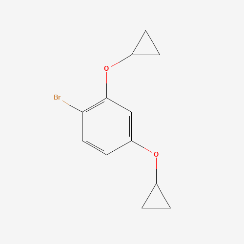1-bromo-2,4-dicyclopropyloxybenzene (CAS: 1353777-13-5) - Related Chemical Product