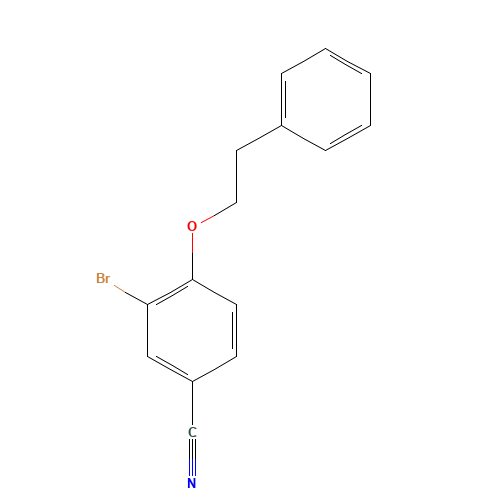 3-bromo-4-(2-phenylethoxy)benzonitrile (CAS: 938247-12-2) - Related Chemical Product