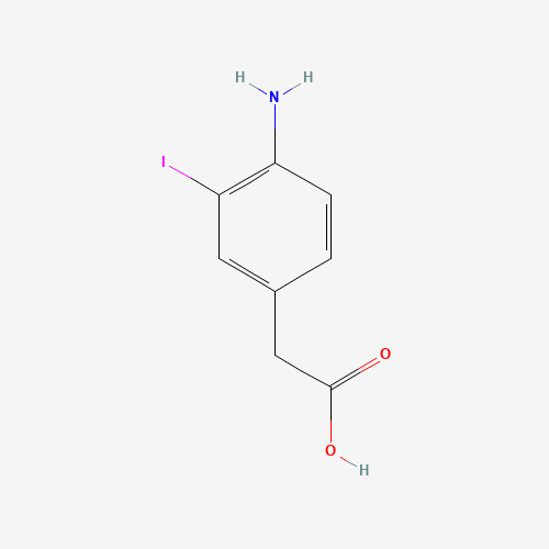 2-(4-amino-3-iodophenyl)acetic acid (CAS: 133178-71-9) - Related Chemical Product
