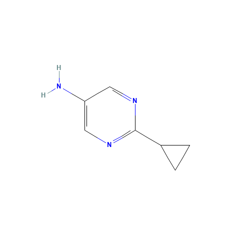 2-cyclopropylpyrimidin-5-amine (CAS: 1152519-69-1) - Related Chemical Product