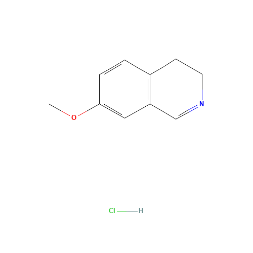 7-methoxy-3,4-dihydroisoquinoline;hydrochloride (CAS: 1216775-99-3) - Related Chemical Product