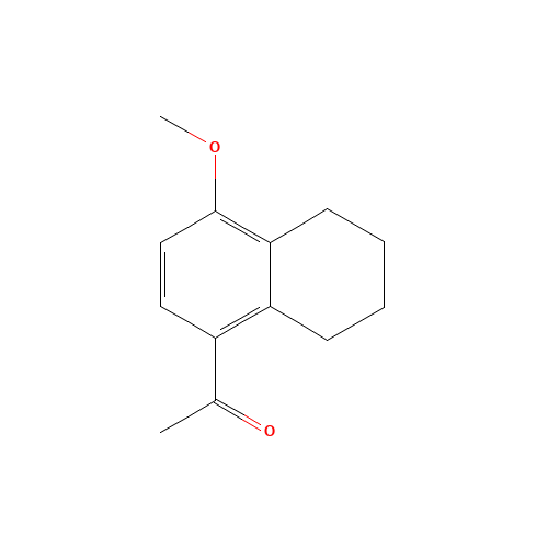 1-(4-methoxy-5,6,7,8-tetrahydronaphthalen-1-yl)ethanone (CAS: 131707-41-0) - Related Chemical Product
