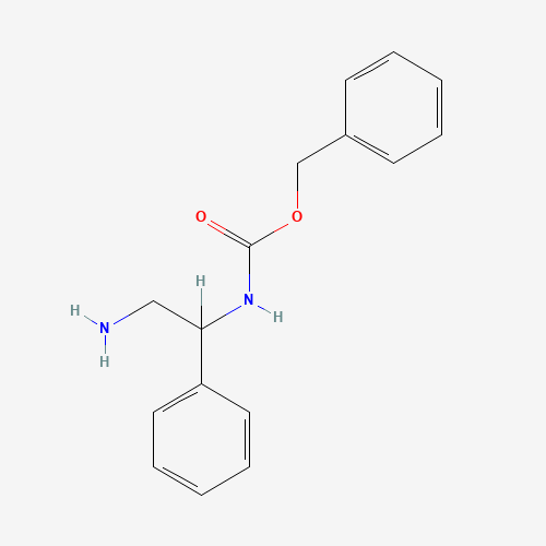 benzyl N-(2-amino-1-phenylethyl)carbamate (CAS: 142854-51-1) - Related Chemical Product