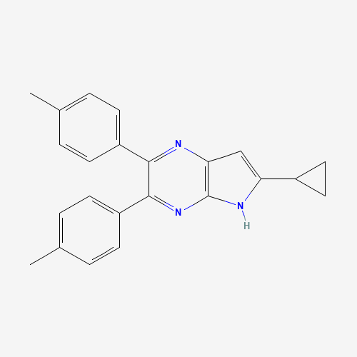 6-cyclopropyl-2,3-bis(4-methylphenyl)-5H-pyrrolo[2,3-b]pyrazine (CAS: 1447770-32-2) - Related Chemical Product