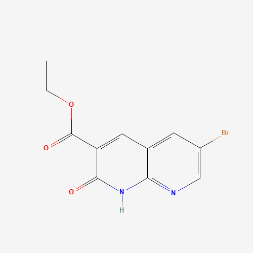ethyl 6-bromo-2-oxo-1H-1,8-naphthyridine-3-carboxylate (CAS: 894851-71-9) - Related Chemical Product