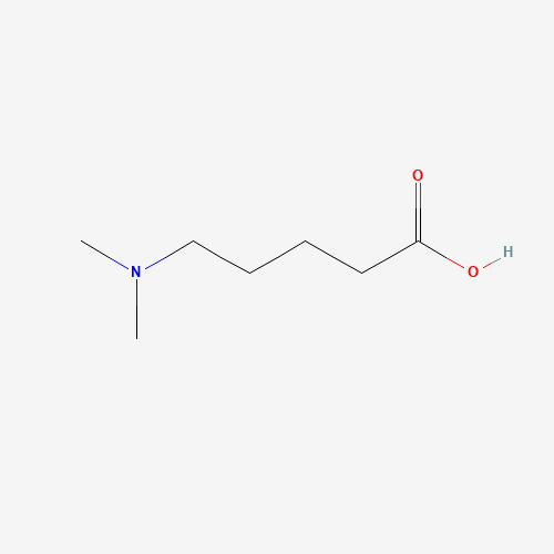 5-(dimethylamino)pentanoic acid (CAS: 89855-60-7) - Chemical Structure and Molecular Formula 