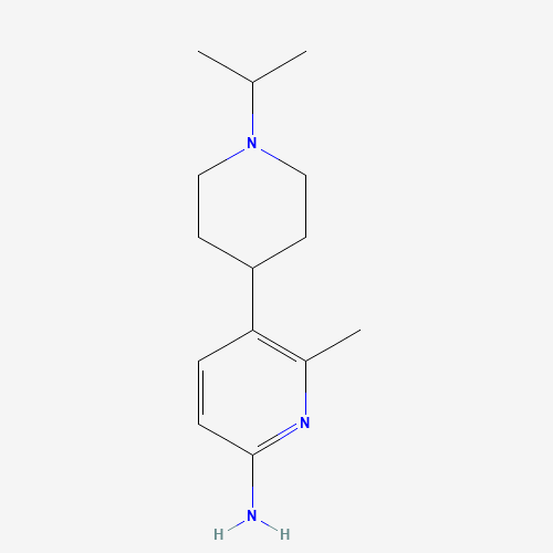 6-methyl-5-(1-propan-2-ylpiperidin-4-yl)pyridin-2-amine (CAS: 1310714-20-5) - Related Chemical Product