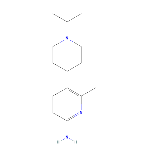 6-methyl-5-(1-propan-2-ylpiperidin-4-yl)pyridin-2-amine (CAS: 1310714-20-5) - Related Chemical Product