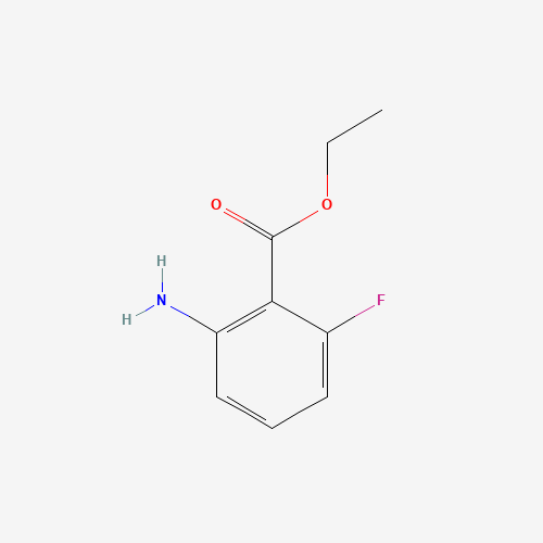 ethyl 2-amino-6-fluorobenzoate (CAS: 1108668-11-6) - Chemical Structure and Molecular Formula 