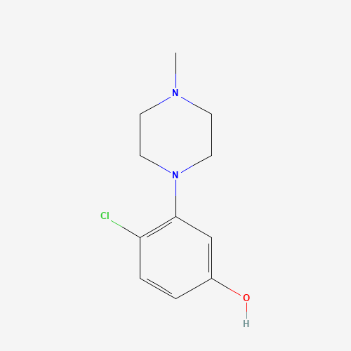 4-chloro-3-(4-methylpiperazin-1-yl)phenol (CAS: 177489-11-1) - Related Chemical Product